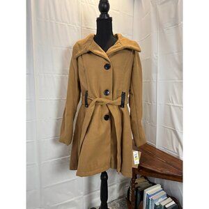 Steve Madden belted skirted coat NWT!